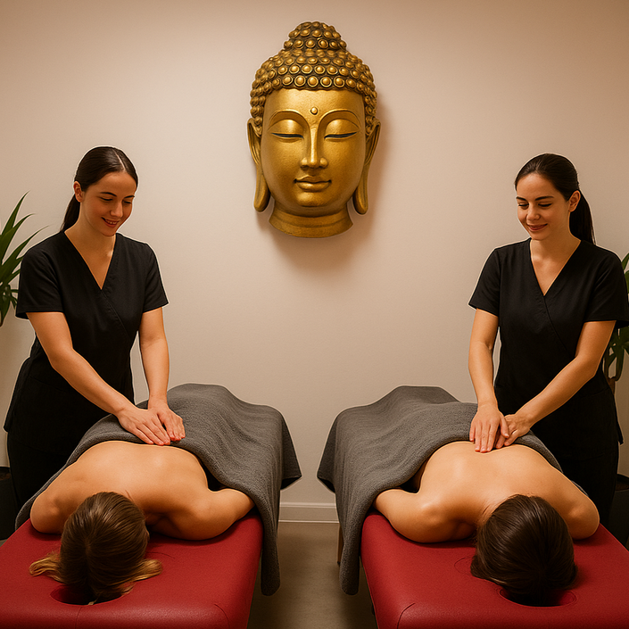 Masaje Duo Relajación 30, 45, 60 o 90 min