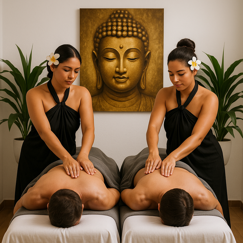 Masaje Duo Hawaiano Lomi Lomi 60 min