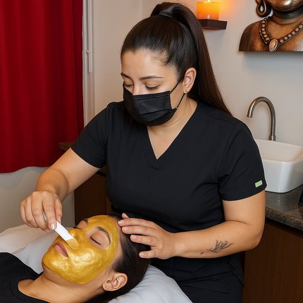✨ Luxury Golden Facial 24K – Belleza y Nutrición en 90 Minutos