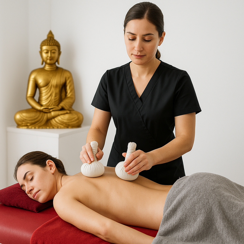 Masaje Sabai Thai Pindas Herbales 60 min