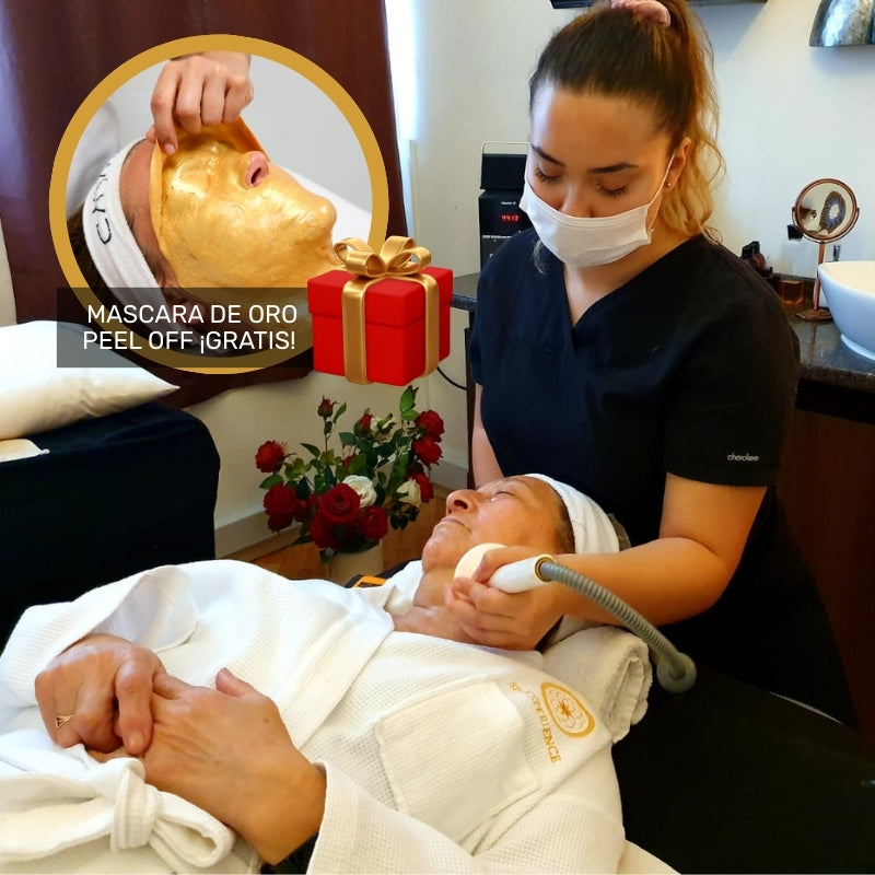 Pack 3 sesiones Rejuvenecimiento Facial Global + Mascara de Regalo 🎁 - Black Week ⚫