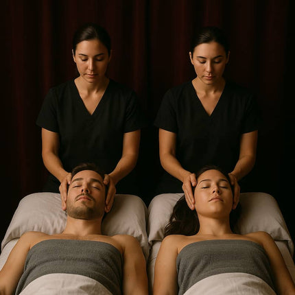 Masaje Duo a elección 60 min + Cérvico Cráneo Facial 30 min - Spa Experience Antofagasta