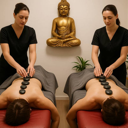 Masaje Duo Geotermal con Piedras Calientes 45, 60 o 90 min - Spa Experience Antofagasta