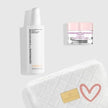 Set So Delicate con leche desmaquillante de 200 ml, crema Tolerance Care de 50 ml y neceser blanco